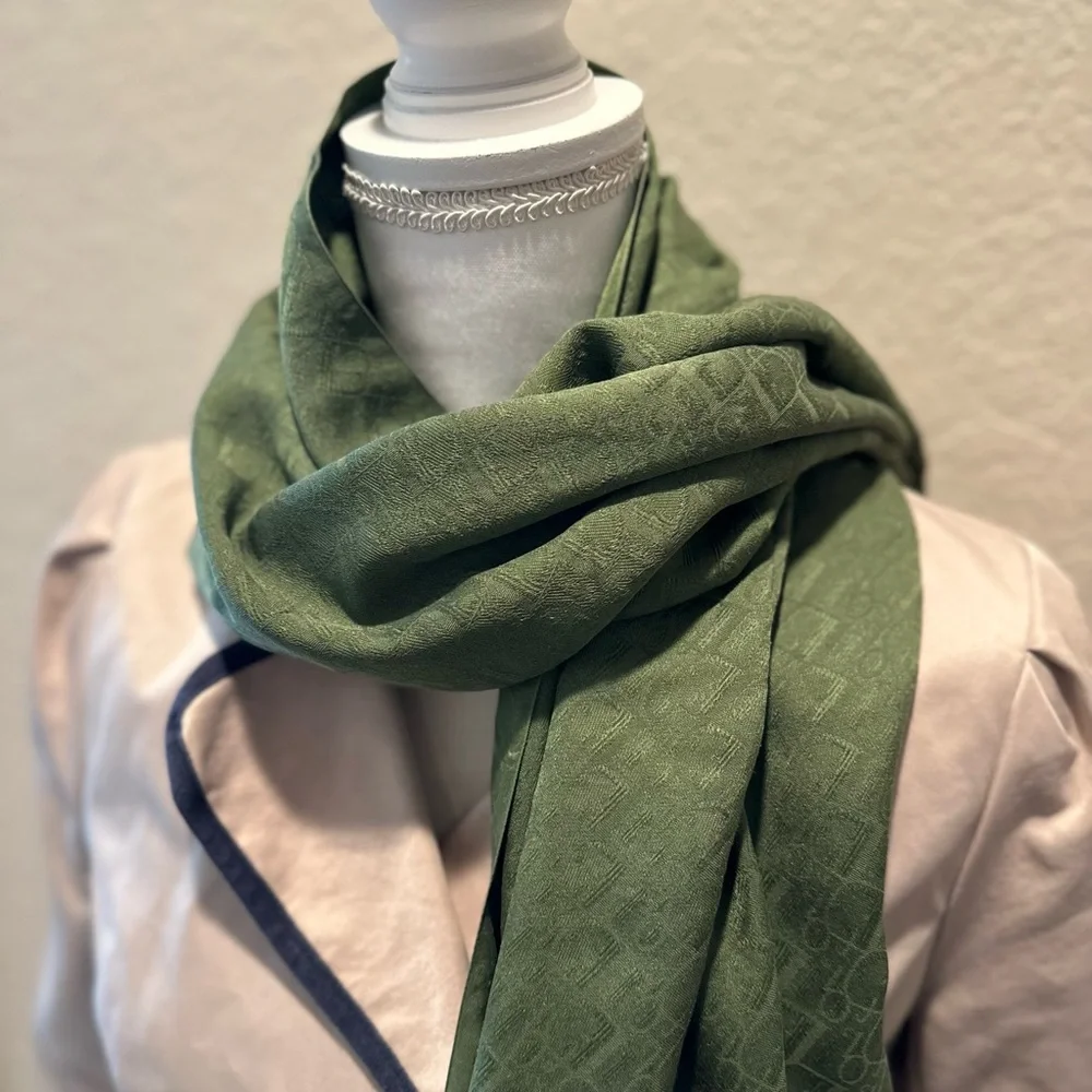 Dior Green Scarf